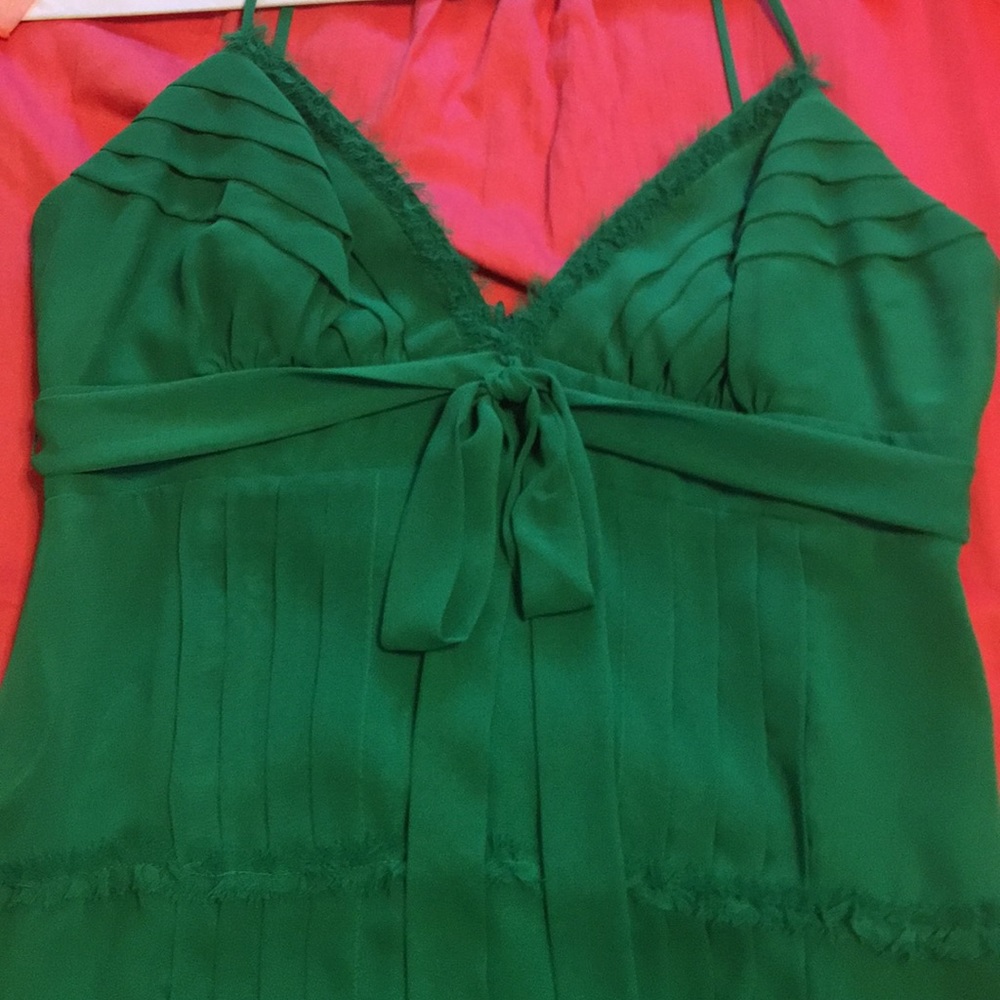 Green dress